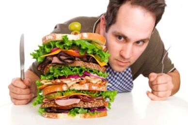 L’aumento dell’appetito è un possibile effetto collaterale della terapia ormonale