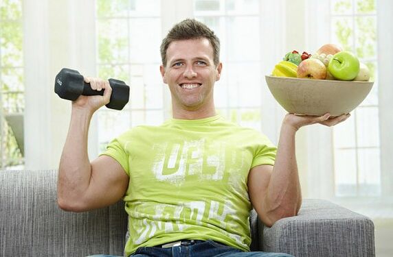 Mangiare sano e fare esercizio fisico sono le chiavi per la salute degli uomini! 